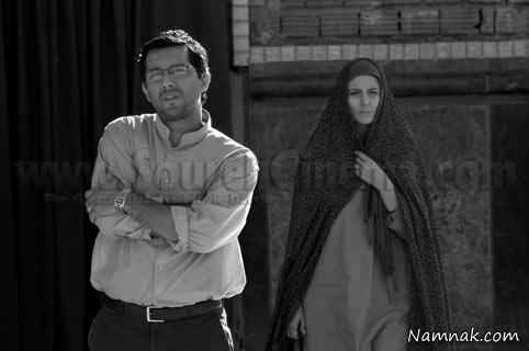 لیلا حاتمی و حامد بهداد در فیلم هر شب تنهایی ، لیلا حاتمی ، علی حاتمی