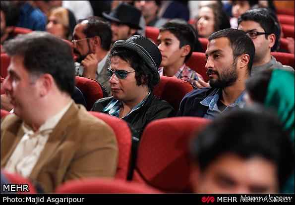 علی صادقی در اکران فیلم ساکن طبقه وسط