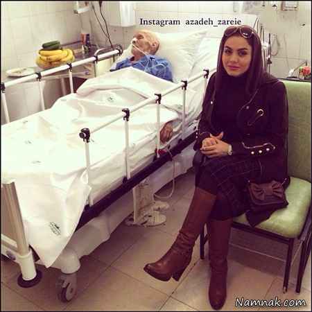 آزاده زارعی ، بازیگران مشهور ایرانی ، اینستاگرام
