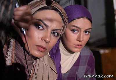 سحر قریشی و سارا خوئینی ها در فیلم لج و لج بازی ، بیوگرافی بازیگران زن ایرانی ، بیوگرافی سحر قریشی