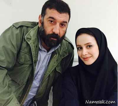 فیلم هدیه بازیگر زن ایرانی الناز حبیبی و علی انصاریان