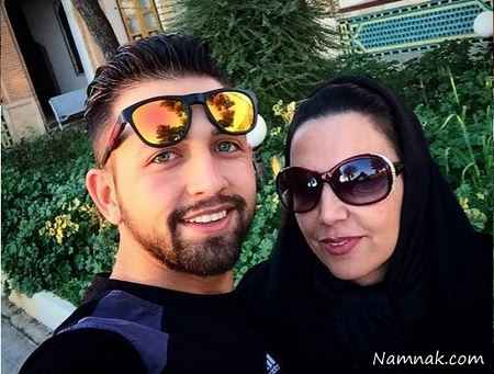بیوگرافی محسن افشانی عکسهای محسن افشانی محسن افشانی و مادرش