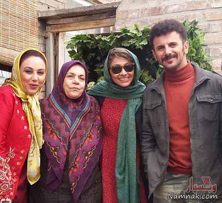 نیلوفر خوش خلق ، امین حیایی و بهنوش بختیاری در سریال خوب بد زشت نیلوفر خوش خلق ، امین حیایی و بهنوش بختیاری
