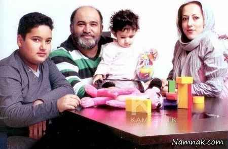 نادر سلیمانی و همسر و فرزندانش ، بیوگرافی بازیگران ، بازیگران و همسرانشان ایرانی