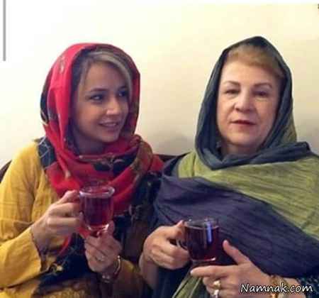 شبنم خانوم و مادر محترم شبنم قلی خانی و مادرش