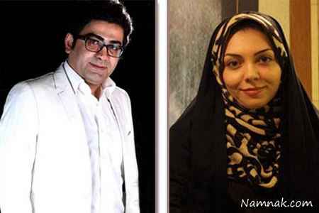 فرزاد حسنی و آزاده نامداری فرزاد حسنی و آزاده نامداری