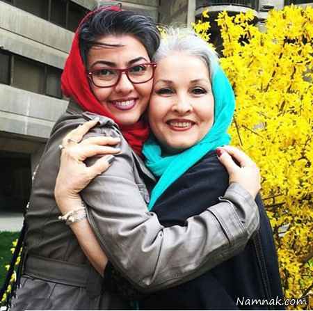 آناهیتا همتی و مادرش ، بازیگران مشهور ایرانی و فرزندانشان ، بازیگران مشهور در شبکه های اجتماعی