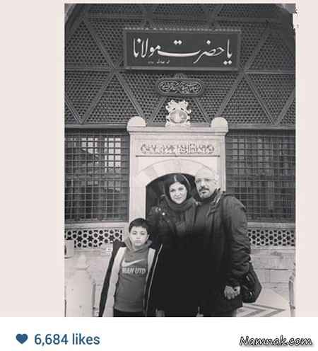 امیر جعفری و همسر و پسرش ، بازیگران مشهور در شبکه های اجتماعی ، اینستاگرام بازیگران
