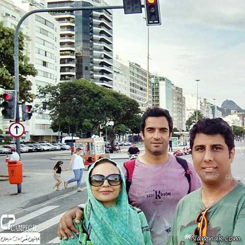 یکتا ناصر و همسرش  ، مهوش وقاری و همسرش ، عابدزاده و همسرش