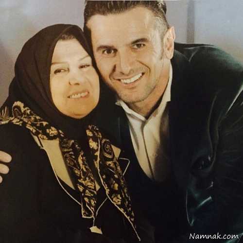 امین حیایی و مادرش ، بازیگران سینما ، بازیگران زن ایرانی