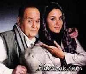 اکبر عبدی و دخترش