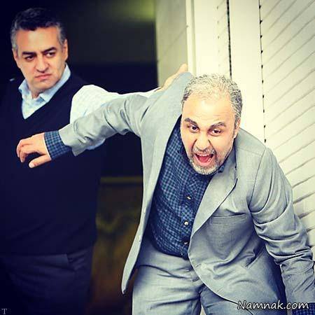 سام نوری و مهران مدیری در نهنگ عنبر سام نوری و مهران مدیری