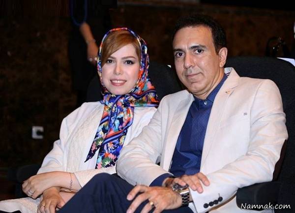 مزدک میرزایی و همسرش مزدک میرزایی و همسرش