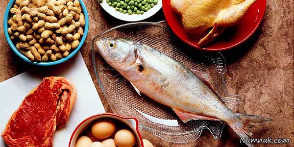 وعده های غذایی سالم برای لاغری پروتئئین
