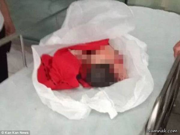 کار زشت مادر چینی پس از زایمان دختر 15 ساله اش وسط خیابان! + عکس 
