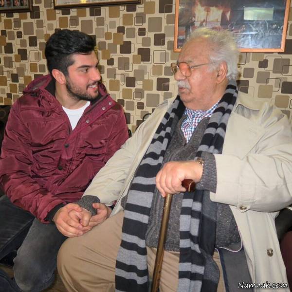 ناصر ملک مطیعی و سینا سهیلی