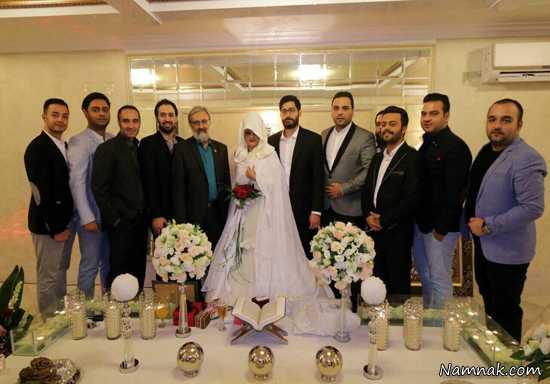 ازدواج زوج معروف ماه عسل با حضور برادر رئیس جمهور + تصاویر