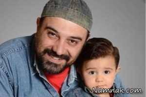 برزو ارجمند و پسرش ، عکس برزو ارجمند و پسرش