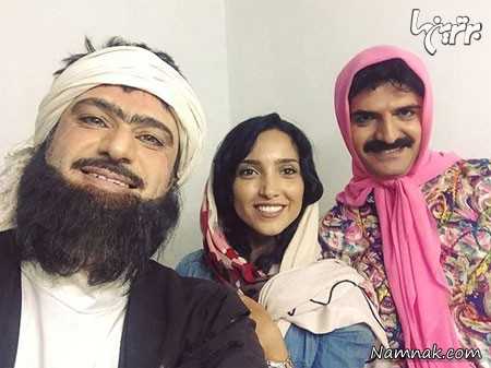 خاطره اسدی و شهرام حقیقت دوست خاطره اسدی و شهرام حقیقت دوست