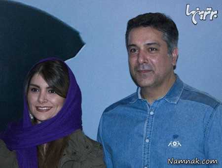 حمیدرضا پگاه و همسرش حمیدرضا پگاه و همسرش