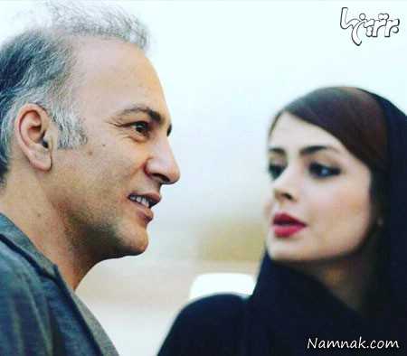 حمیدرضا آذرنگ و همسرش حمیدرضا آذرنگ و همسرش