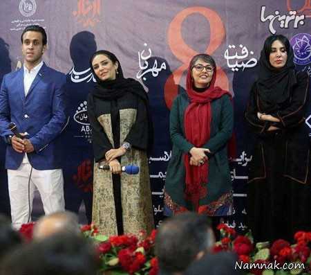 لیندا کیانی، آناهیتا همتی و لیلا بلوکات و علی کریمی لیندا کیانی، آناهیتا همتی و لیلا بلوکات و علی کریمی