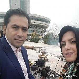 داوود عابدی ، داوود عابدی و همسرش