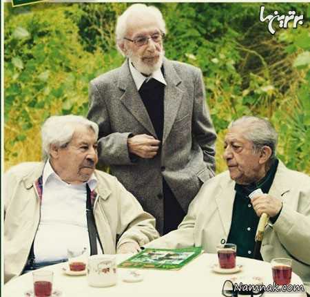 عزت الله انتظامی، استاد جمشید مشایخی  ، بازیگران مشهور ایرانی ، ‌ عکس بازیگران مشهور ایرانی