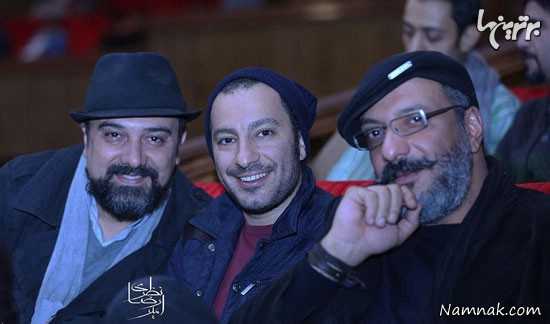 امیر جعفری، نوید خان محمدزاده و برزو ارجمند امیر جعفری، نوید خان محمدزاده و برزو ارجمند