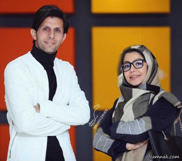 وحید طالب لو و همسرش وحید طالب لو و همسرش