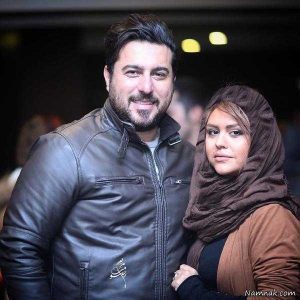 محسن کیایی در کنار همسرش محسن کیایی و همسرش