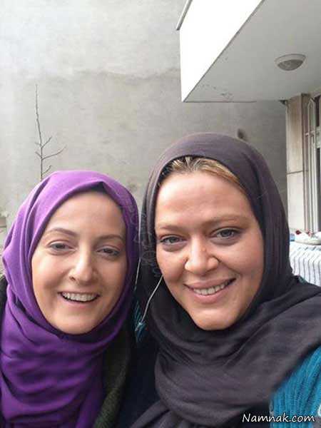 شقایق دهقان و بهاره رهنما ، بازیگران زن ایرانی ، بازیگران زن ایرانی بدون آرایش