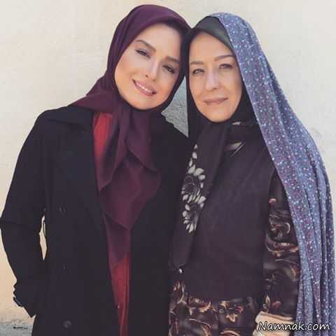 مهراوه شریفی نیا و مادرش آزیتا حاجیان  ، خانواده بازیگران ایرانی ، خانواده های بازیگران