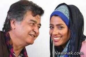 رضا رویگری در کنار همسرش ، عکس همسر رضا رویگری