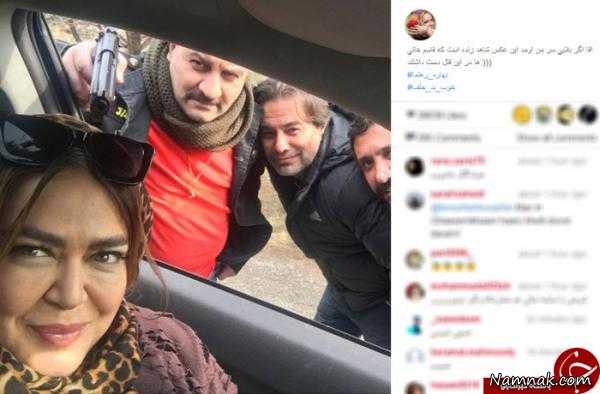 بهاره رهنما و همسر و برادر همسرش بهاره رهنما و همسر و برادر همسرش ، اینستاگرام بهاره رهنما ، پیمان قاسمخانی