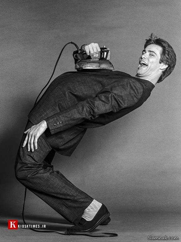 جیم کری ، بازیگران مشهور جهان ، عکسهای خنده دار
