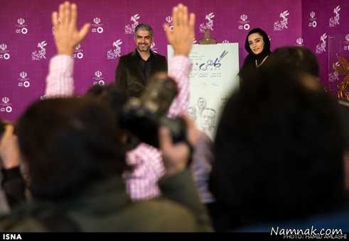 مهدی پاکدل و اندیشه فولادوند مهدی پاکدل و اندیشه فولادوند ، حاشیه های جشنواره فجر ، بازیگران
