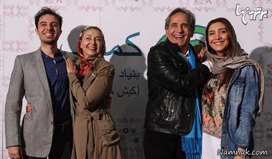 مجید مظفری و کتایون ریاحی در کنار فرزندانشان مجید مظفری و کتایون ریاحی در کنار فرزندانشان