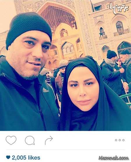 امیر یل ارجمند و همسرش ، بازیگران مشهور ایرانی ، بازیگران  همسرانشان