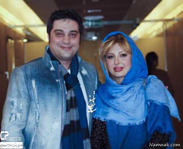 نیوشا ضیغمی و همسرش ، عکس بازیگران ایرانی و همسرانشان ، همسر سحر قریشی