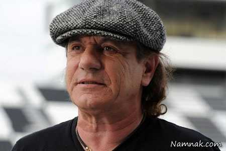 برایان جانسون خواننده ، خواننده ، گروه راک AC/DC