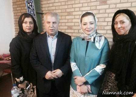 علی پروین و دخترانش در دورهمی مهران مدیری