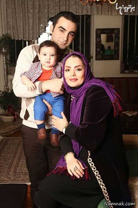 سپیده خداوردی در کنار همسر و پسر نازنینش ، بازیگران مشهور ایرانی ، عکس