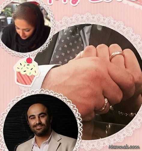 حلقه ازدواج محسن تنابنده ، بازیگر ، عکس