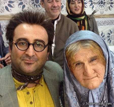 محسن تنابنده و مهران احمدی محسن تنابنده و مهران احمدی ، محسن تنابنده ، گریم