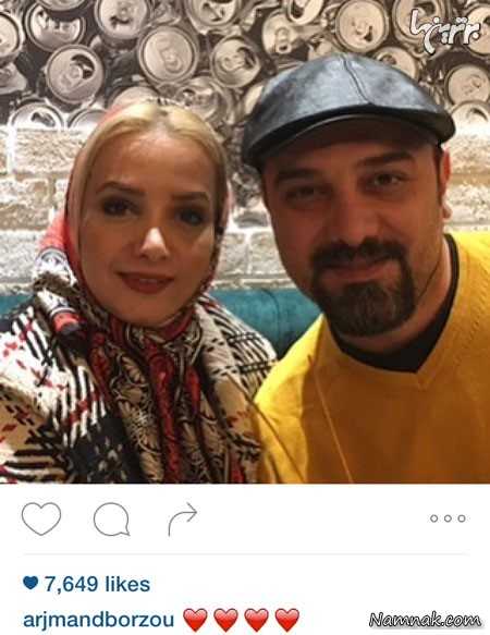 برزو ارجمند و همسرش برزو ارجمند و همسرش ، بازیگران مشهور ایرانی ، عکس