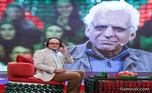 عکسهای کیومرث پوراحمد در خندوانه عکسهای کیومرث پوراحمد در خندوانه ، جناب خان ، لباهنگ