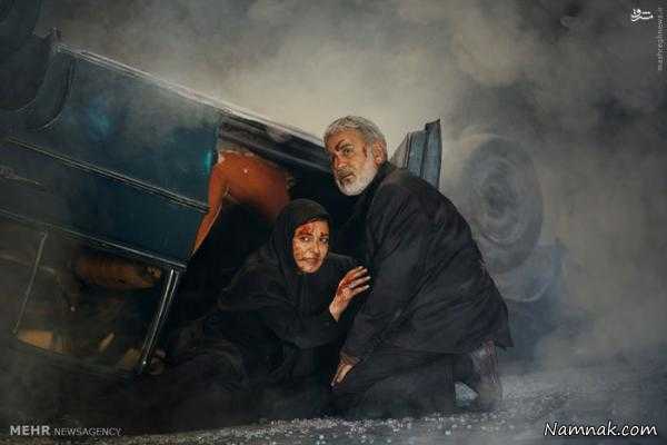 پرویز پرستویی ، کامران نجف زاده ، عکسهای فیلم بادیگارد