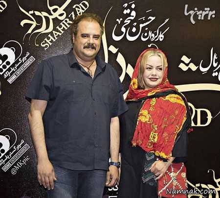 هومن برق نورد به همراه همسر محترم هومن برق نورد به همراه همسر محترم