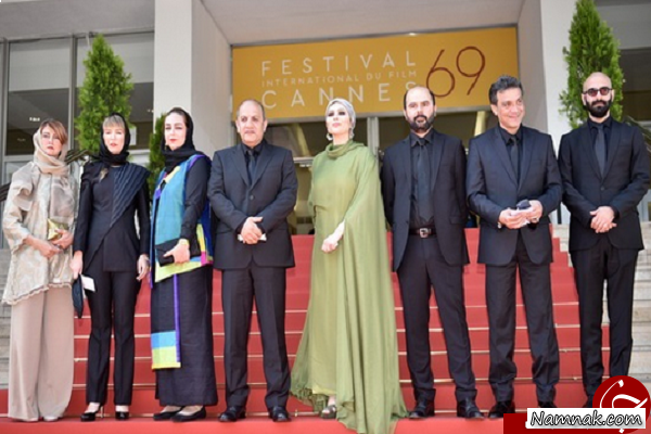 بازیگران ایرانی در جشنواره کن ، جشنواره کن 2016 ، حجاب بازیگران زن ایرانی